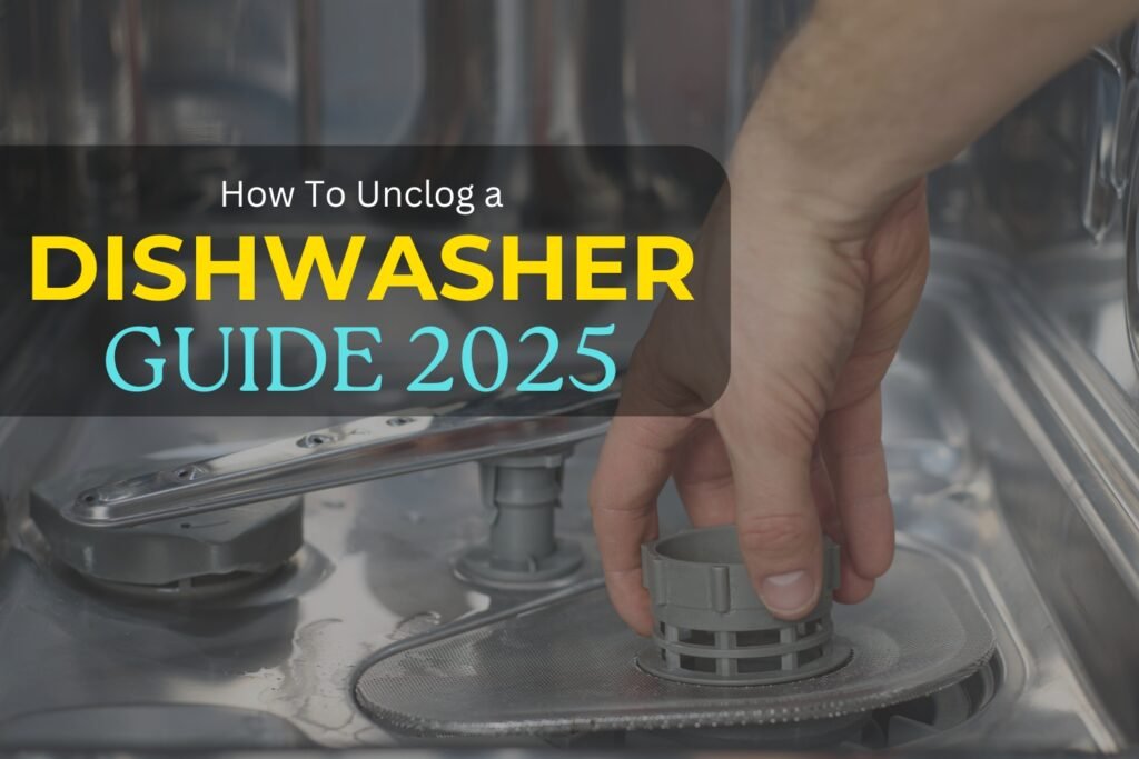 How To Unclog a Dishwasher Guide 2025